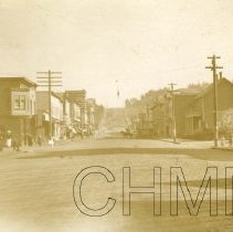 Sherman Avenue, Looking south from California Street